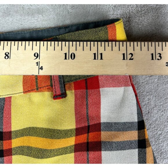 Free People Plaid Jules High-Waisted Flared Wide Leg Pants Size US 0 UK 4 - Picture 8 of 16